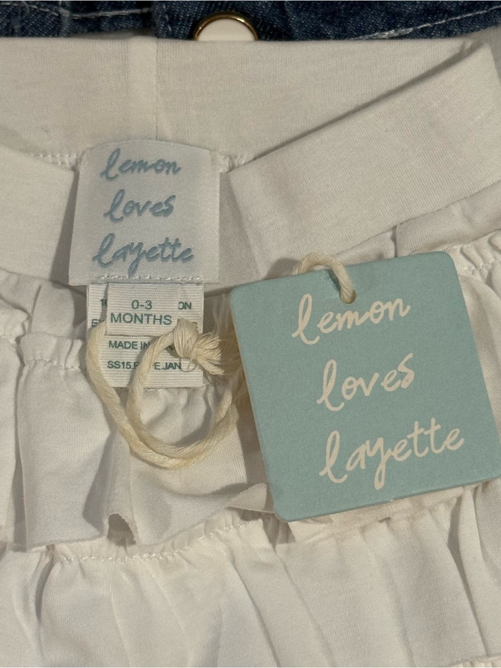 Carter's Yellow Lemon Hoodie & Romper & Lemon Loves Layette Leggings 0 - 3 mth - Picture 4 of 4